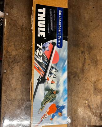 Porta scii e snowboard thule