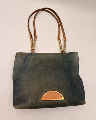 Borsa a Spalla Christian Dior modello Malice denim