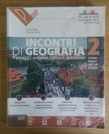 Incontri di geografia V.2+Atlante geografico 2