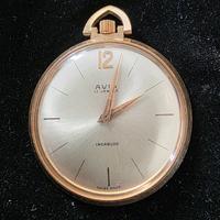 Orologio da tasca Avia laminato Oro Swiss Made