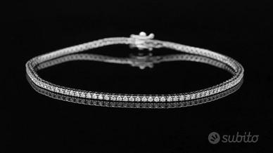 BRACCIALE TENNIS GIORGIO VISCONTI IN ORO 18 KT