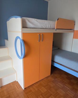 CAMERETTA DI MOBILIFICIO LETTO A CASTELLO