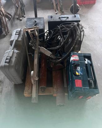 Levigatrice, carotatrice , laser, pulivapor ghibly