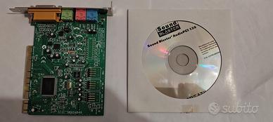 Scheda audio Sound Blaster 128 - vintage - nuova
