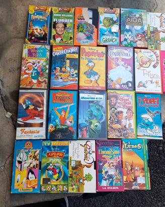 vhs originali disney 