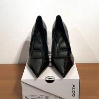 Decolletè con tacco, vernice, nero, Aldo, N.41,5