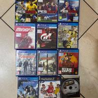 Giochi PS4-Ps2 con scatola e libretti