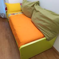 Letto singolo Doimo con materasso memory
