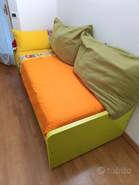 Letto singolo Doimo con materasso memory