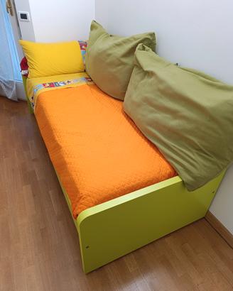Letto singolo Doimo con materasso memory