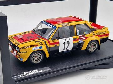 FIAT 131 Abarth n° 12 Montecarlo 80 - Solido  1/18