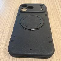 Custodia nera stile ragged per Iphone 17 Pro Max