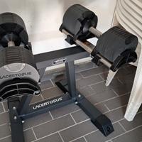 Manubri regolabili 2-32 kg Lacertosus