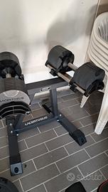 Manubri regolabili 2-32 kg Lacertosus