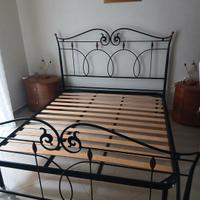 letto in ferro battuto 