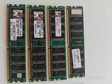 BANCHI RAM DDR KINGSTON KVR E DDR2