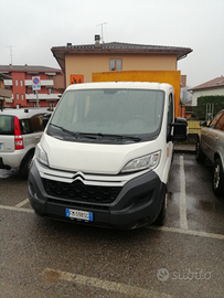 Furgone Citroen Jumper 7 posti con cassone centin