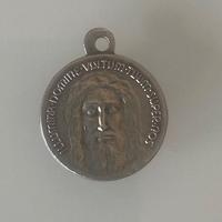 Medaglia in Argento volto Santo di Cristo