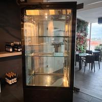 VETRINA EVO 900 NFN 4L NERO TEKNA