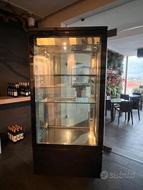 VETRINA EVO 900 NFN 4L NERO TEKNA