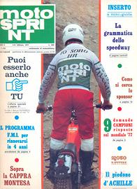 Rivista MOTOSPRINT numero 5 anno 1977