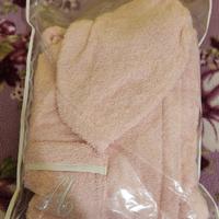 accappatoio spugna rosa