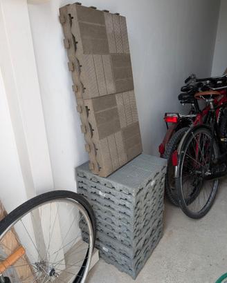 Pavimento componibile garage/giardino