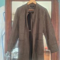 cappottino in simil camoscio