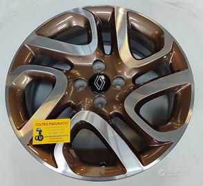 4 Cerchi In Lega Originali Renault CLIO da 17