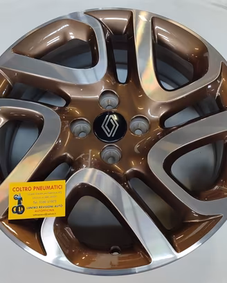 4 Cerchi In Lega Originali Renault CLIO da 17