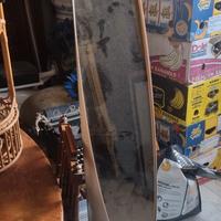 specchio a forma di unghia vintage 