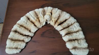 Collo di pelliccia dí cincilla’ naturale vintage