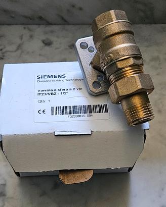 Valvola a sfera a 2 vie Siemens