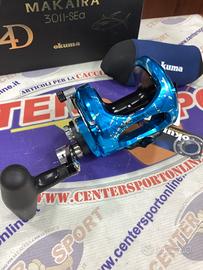 MULINELLO OKUMA MAKAIRA 30II SEA TRI TONE BLUE