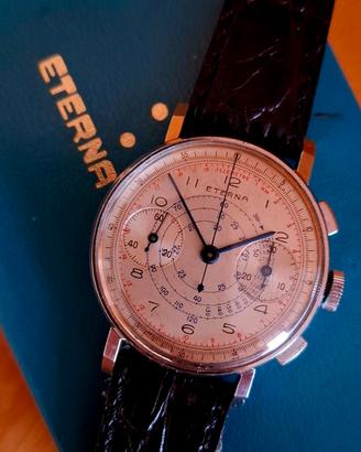 Eterna Cronografo Vintage-  S.C.O.N.T.A.T.O..