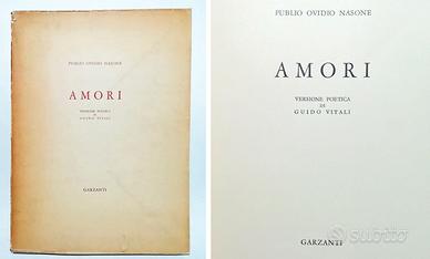 AMORI, Versione poetica di Guido Vitali 1957