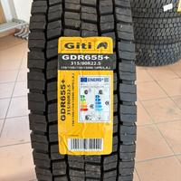 Pneumatici da camion GITI 315/80 R 22,5 NUOVE