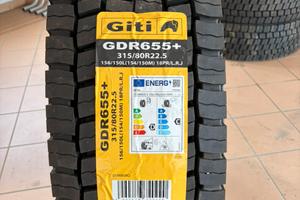 Pneumatici da camion GITI 315/80 R 22,5 NUOVE