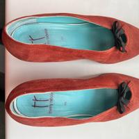 Scarpa camoscio marrone elegante