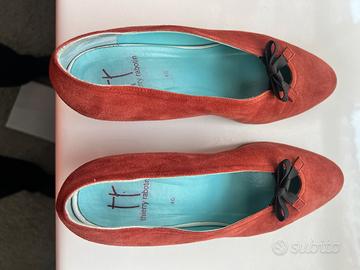 Scarpa camoscio marrone elegante