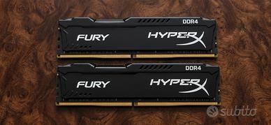RAM Kingston HyperX Fury DDR4 16GB (2x8GB) 2666MHz