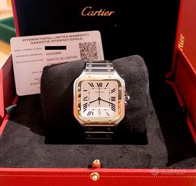 Cartier Santos Large Model  W2SA0009-4072 Acc/Oro