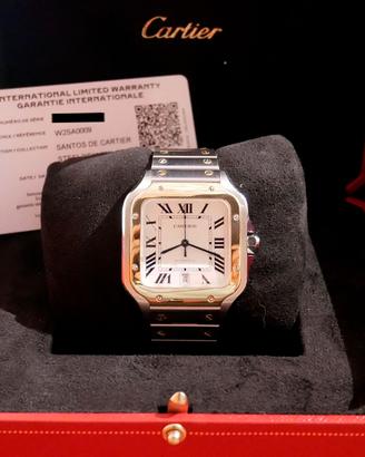 Cartier Santos Large Model  W2SA0009-4072 Acc/Oro