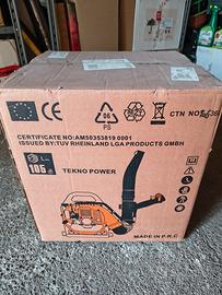 Soffiatore con zaino motore a scoppio 