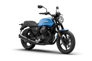 MOTO GUZZI V7 IV STONE E5 PLUS BLU PROFONDO PRONTA