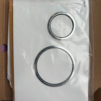 Placca di comando per WC Schwab a doppio scarico.