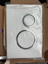 Placca di comando per WC Schwab a doppio scarico.