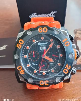 orologio automatico Ingersoll Bison n° 51 nuovo 