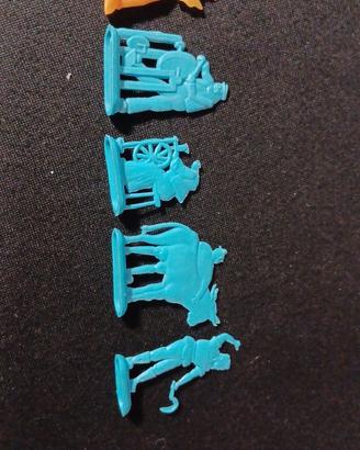 figurini plastica cracker jack