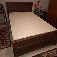 Letto 1 piazza e mezza con materasso